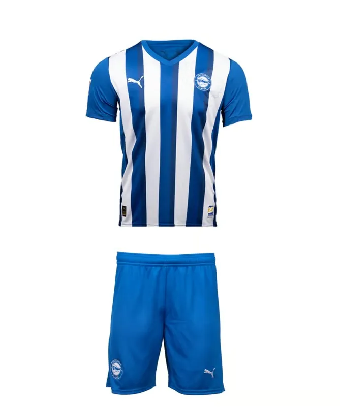Kit Domicile Enfant Alavés 2025/26 Sans Sponsor