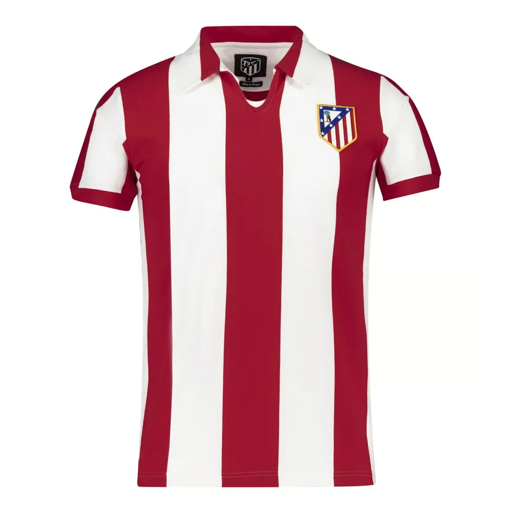Maillot blason Rétro années 90 femme Atlético Madrid