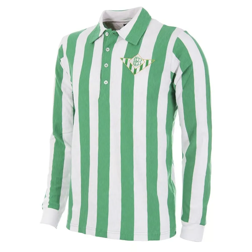 Chemise rétro manches longues Real Betis 1934/35 enfant