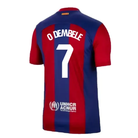 T-shirt domicile homme O.DEMBELE FC Barcelone 2023/24