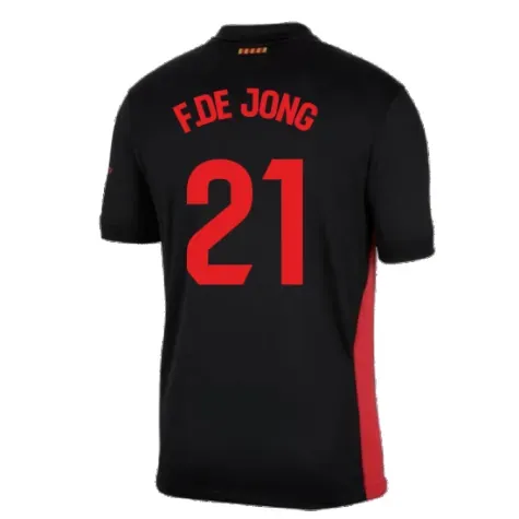 T-shirt extérieur enfant F.DE JONG FC Barcelone 2024/25