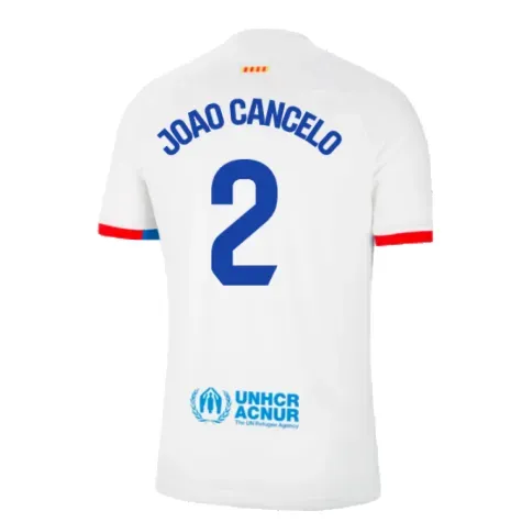 T-shirt extérieur enfant JOAO CANCELO FC Barcelone 2023/24
