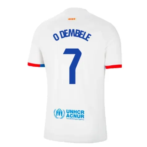 T-shirt extérieur enfant O.DEMBELE FC Barcelone 2023/24