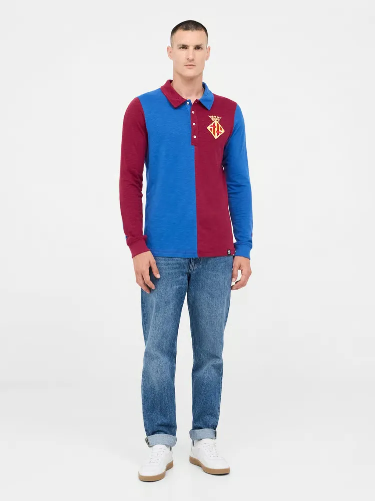Maillot domicile manches longues Rétro homme FC Barcelone 1899
