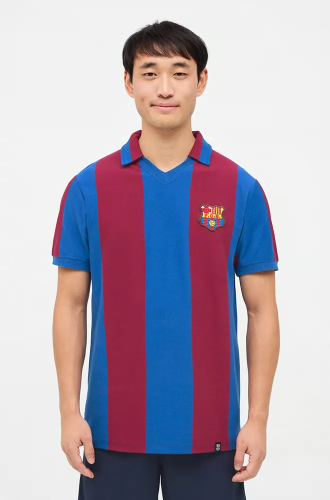 Maillot vintage Rétro homme FC Barcelone 1980/81