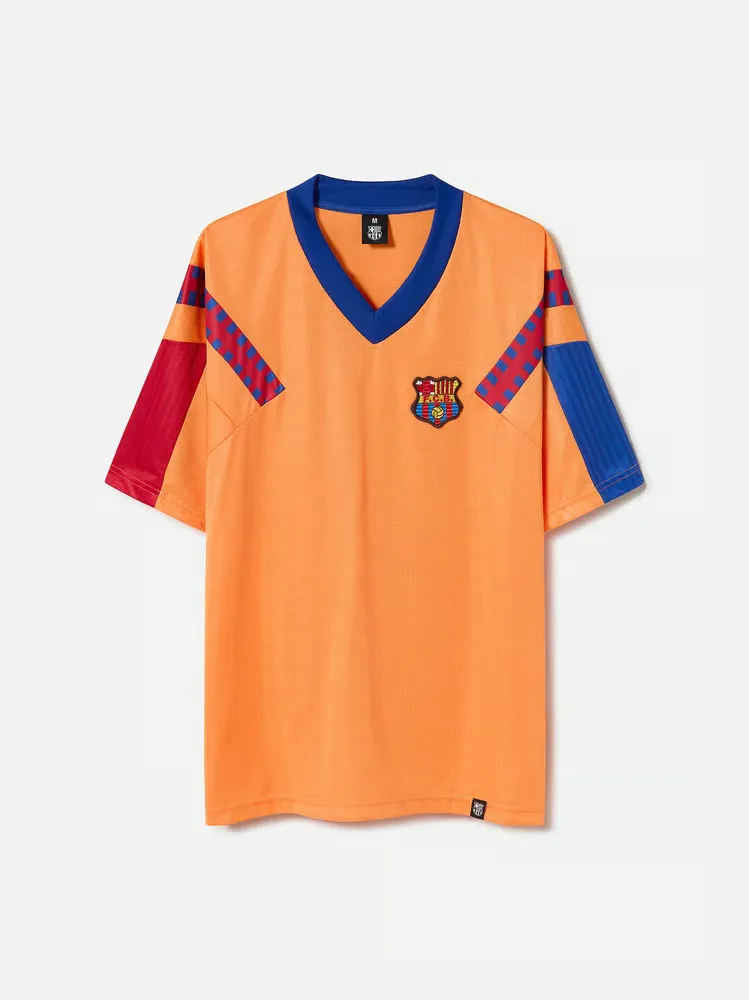 Maillot extérieur Rétro enfant FC Barcelone 1991/92 n°4