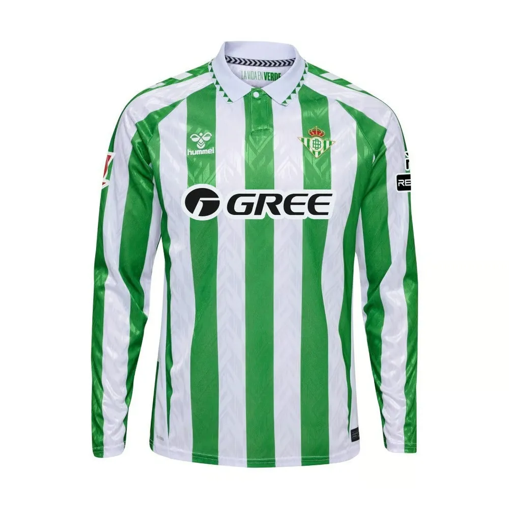 Maillot long-sleeve domicile femme Real Betis 2024/25