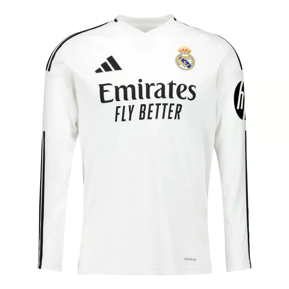 Maillot à manches longues domicile homme Real Madrid 2024/25