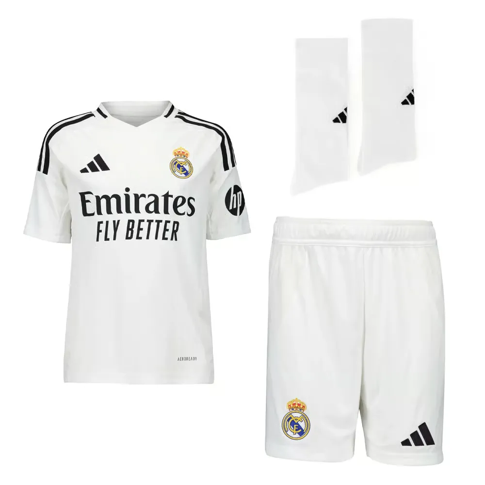 Kit domicile enfant Real Madrid 2024/25