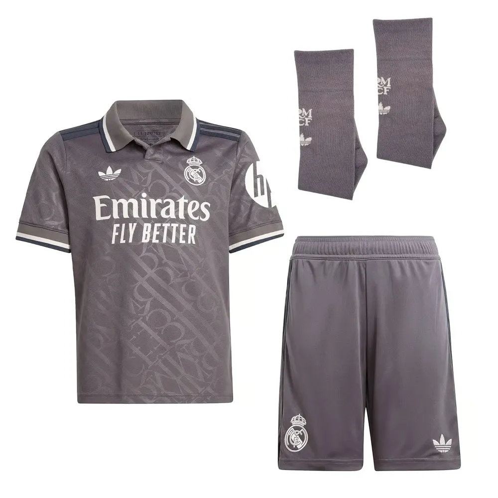 Kit third enfant Real Madrid 2024/25