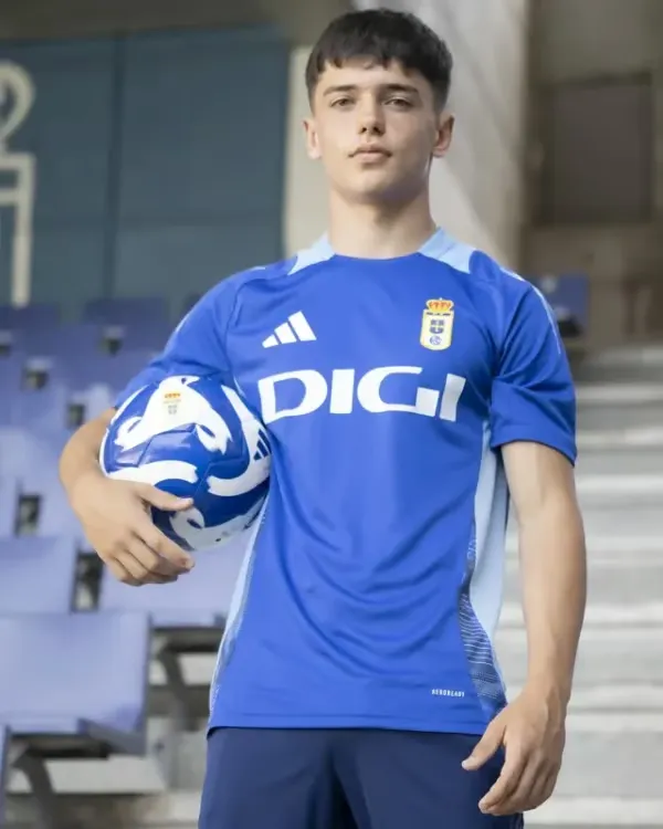 Maillot de training authentique troisième Real Oviedo 2024/25 homme - Bleu