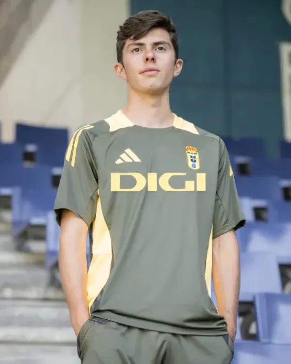 Maillot de training authentique troisième Real Oviedo 2024/25 femme - Olive