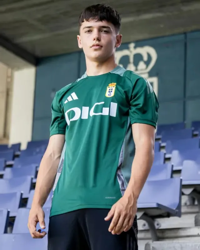 Maillot de training authentique troisième Real Oviedo 2024/25 femme - Vert