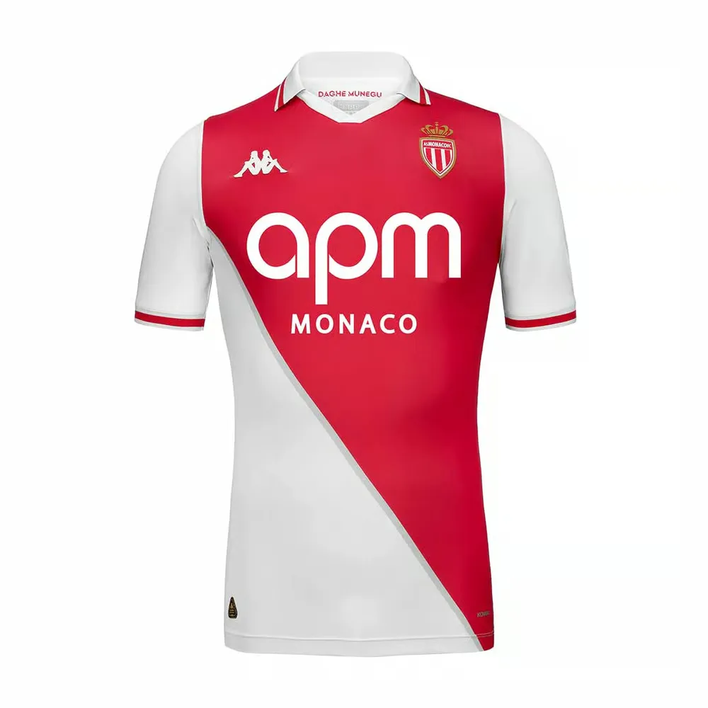 Maillot authentique domicile AS Monaco 2024/25 pour homme