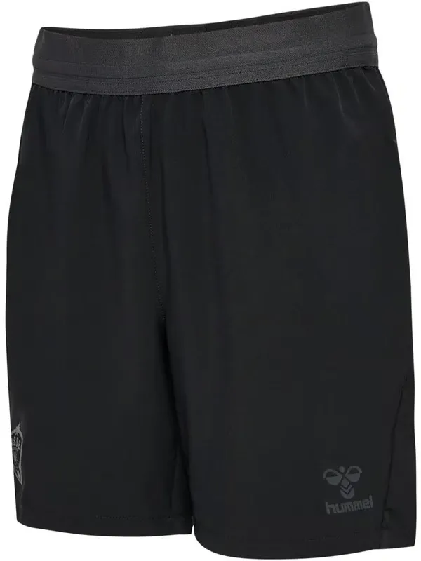 Short d’entraînement authentique troisième ASSE 2024/25 pour enfant - Noir – Image 2