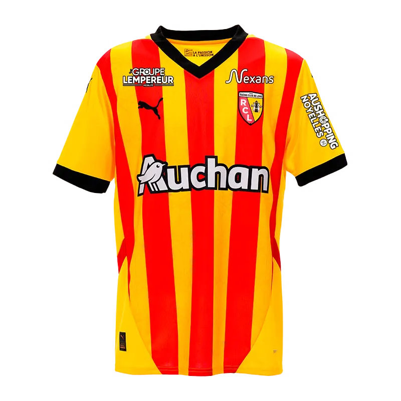 Maillot authentique domicile RC Lens 2024/25 pour homme