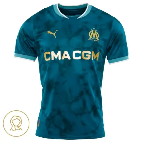 Maillot extérieur OM 2024/25 pour femme