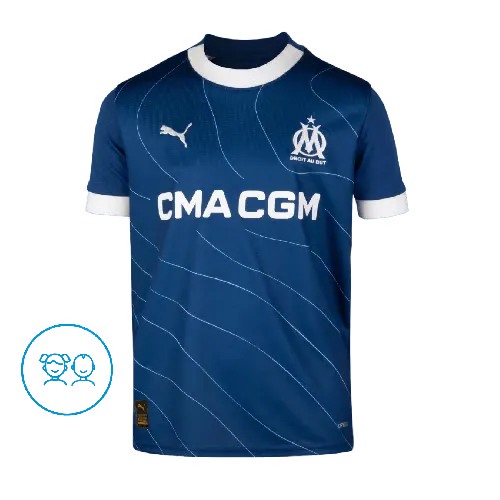 Maillot extérieur OM 2023/24 pour enfant