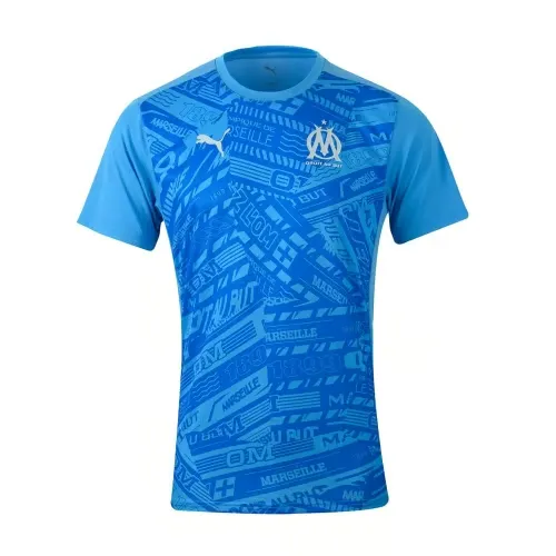 Maillot Third Pre Match Homme OM 2024/25 - Bleu Azur