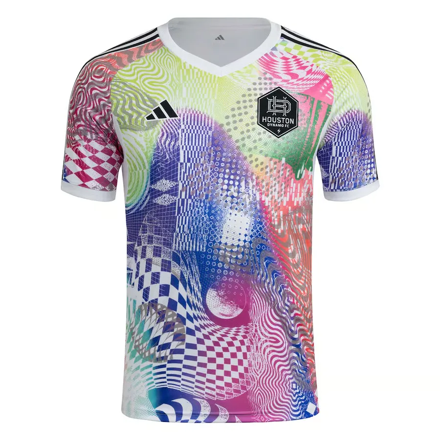 Troisième Chemise Pré-Match Hommes Houston Dynamo 2025 - Blanc
