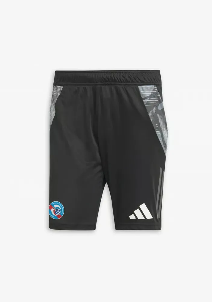 Short d'entraînement authentique troisième Strasbourg 2024/25 pour homme - Gris