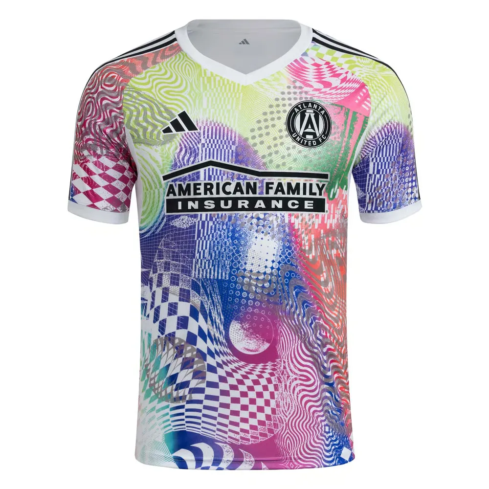 Troisième maillot pré-match femme Atlanta United FC 2025 - Blanc