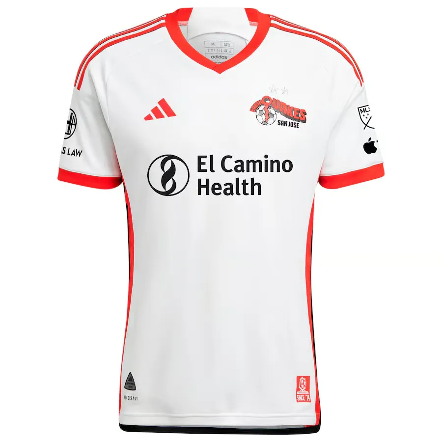 Maillot blanc femme San Jose Earthquakes 2025