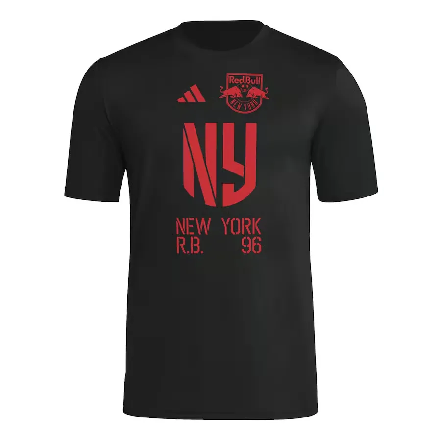 Troisième maillot AEROREADY à fermeture femme New York Red Bulls 2025 - Noir