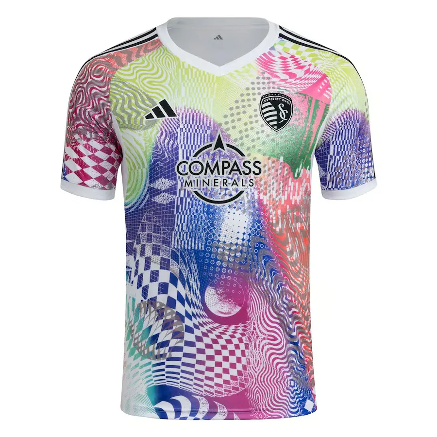 Maillot pré-match femme Sporting Kansas City 2025 - Blanc