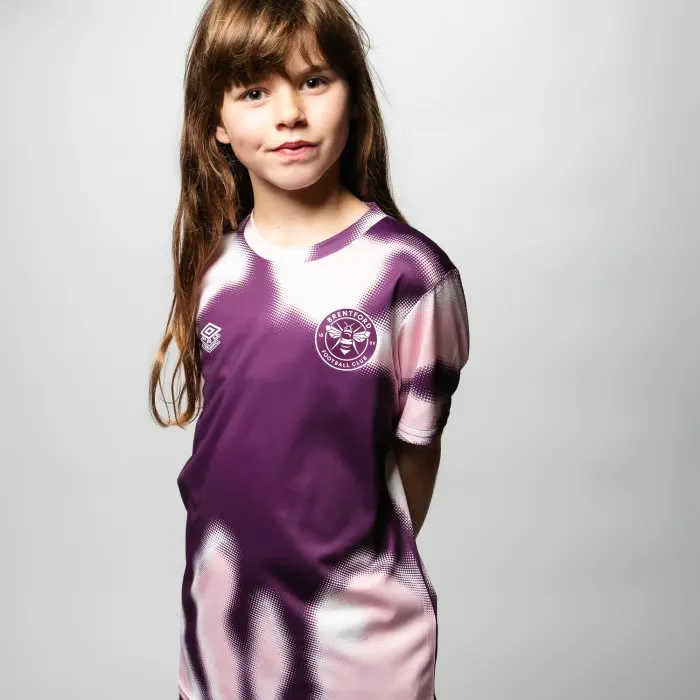 Maillot d’Entraînement Authentique Troisième Enfant Brentford 2024/25 - Rose