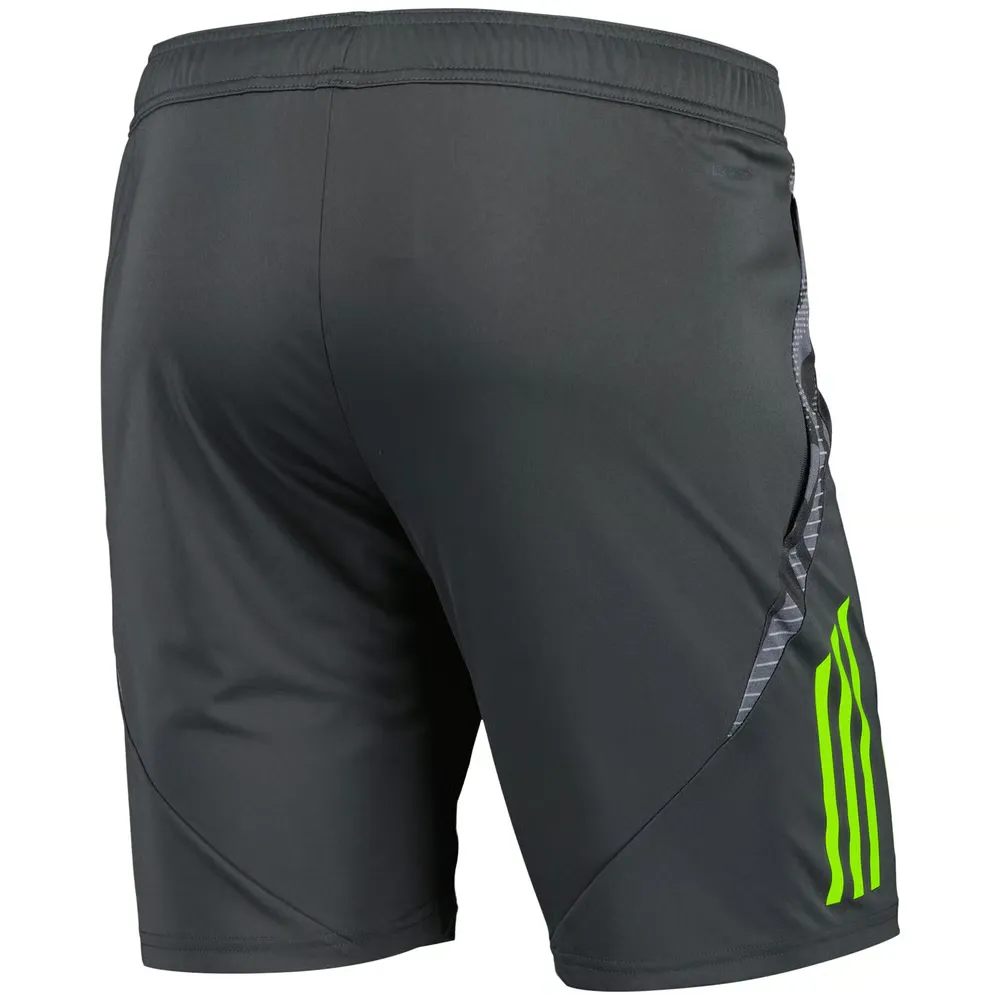 Shorts d’Entraînement Authentiques Troisième Enfant Aston Villa 2024/25 - Gris – Image 2