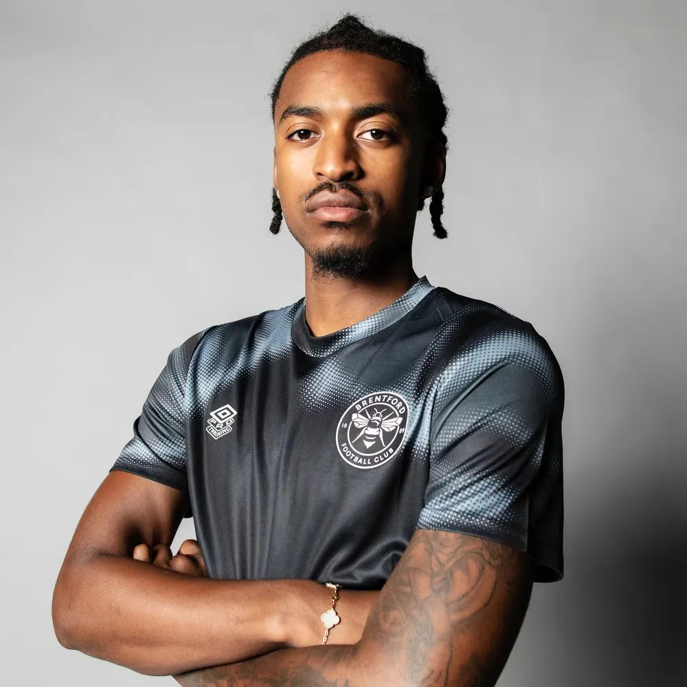 Maillot d’Entraînement Authentique Troisième Réchauffement Homme Brentford 2024/25 - Noir