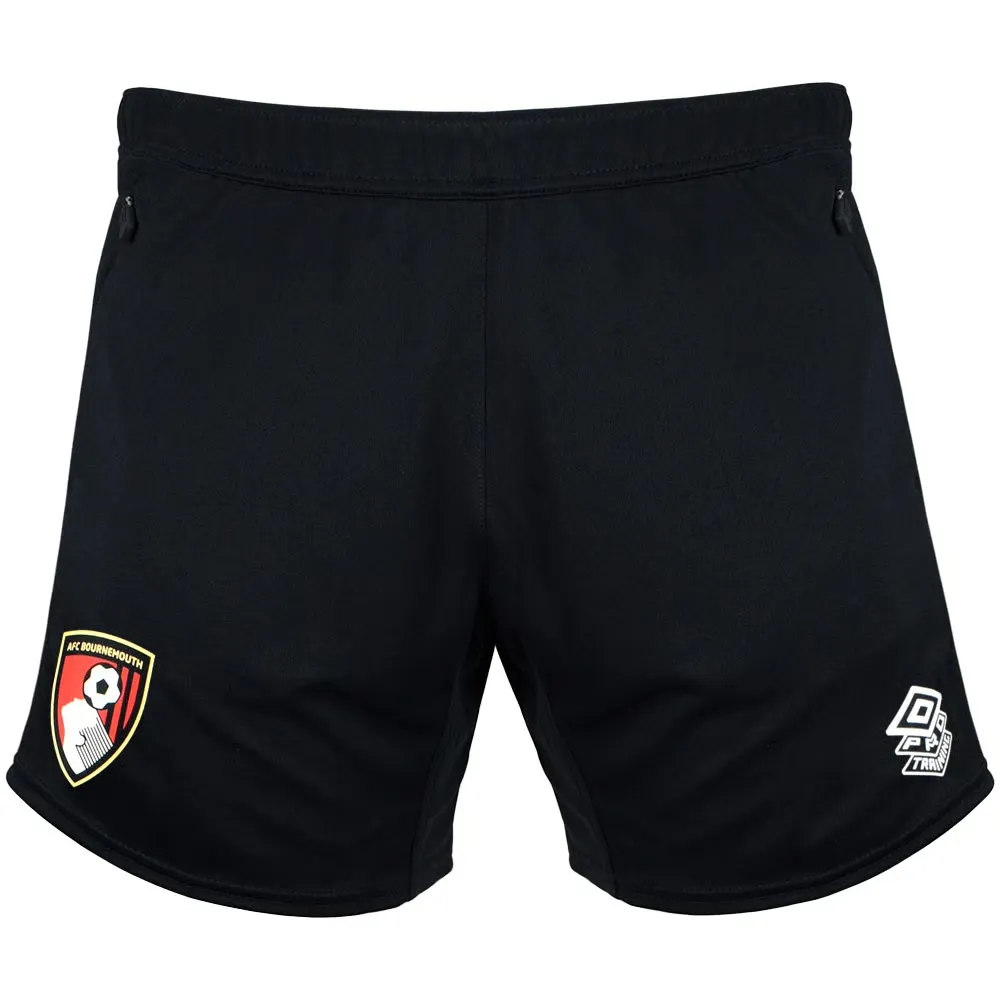 Shorts d’Entraînement Authentiques Troisième Femme AFC Bournemouth 2024/25 - Noir