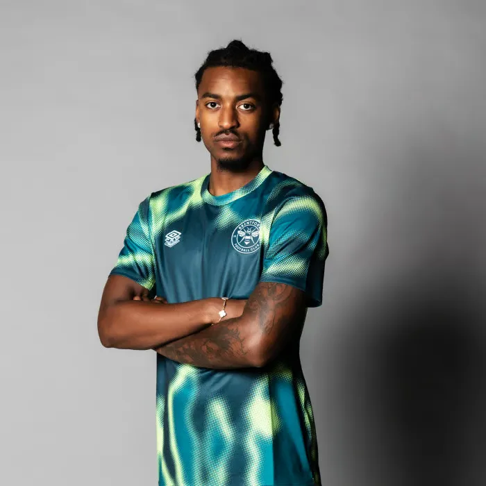 Maillot d’Entraînement Authentique Troisième Réchauffement Homme Brentford 2024/25 - Vert