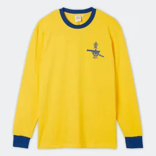 Enfant Arsenal 1971 Extérieur Manches Longues Rétro Maillot