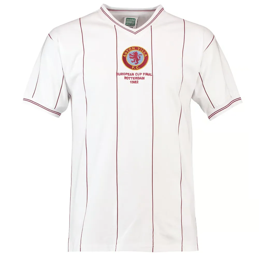 Maillot rétro Aston Villa finale coupe d’Europe 1982 enfant