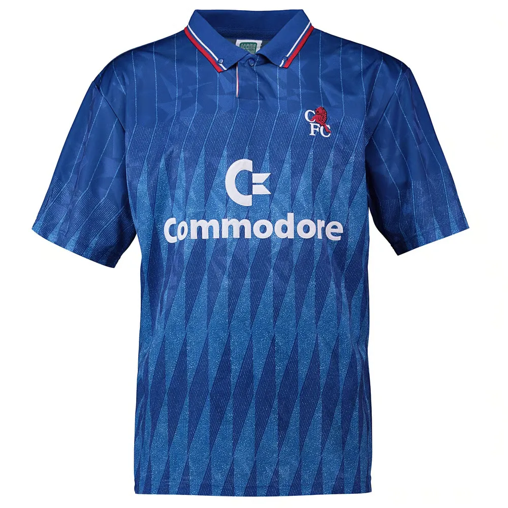 Enfant Chelsea 1990 Bleu Rétro Maillot