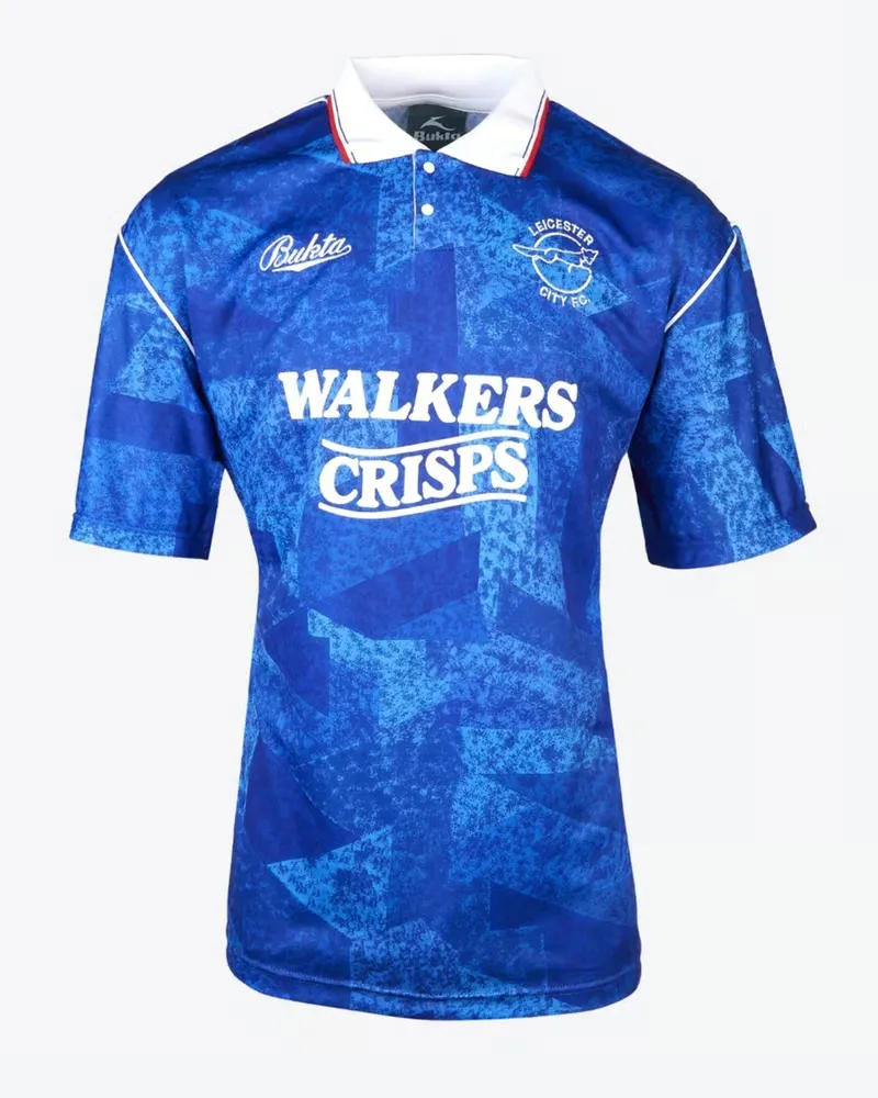 Maillot rétro Leicester City domicile 1990 enfant