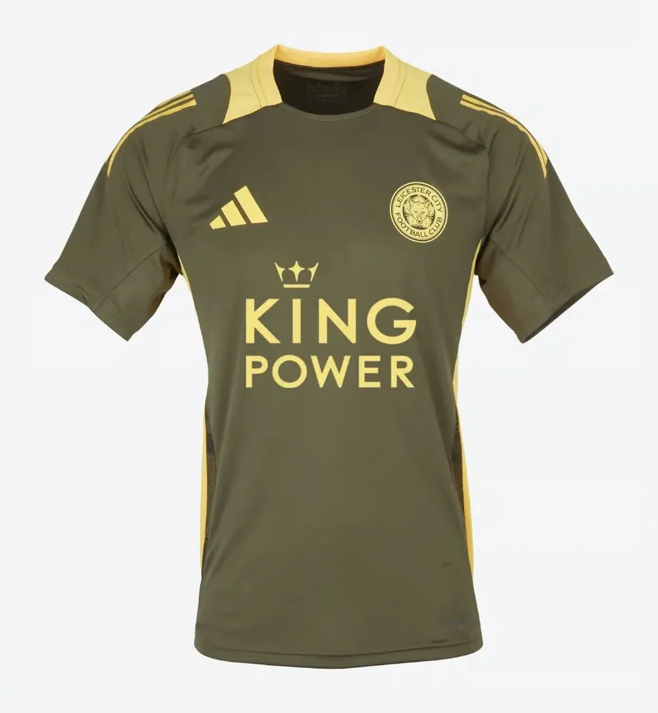 Maillot authentique d'entraînement troisième tenue 2024/25 (olive) pour femme - Leicester City