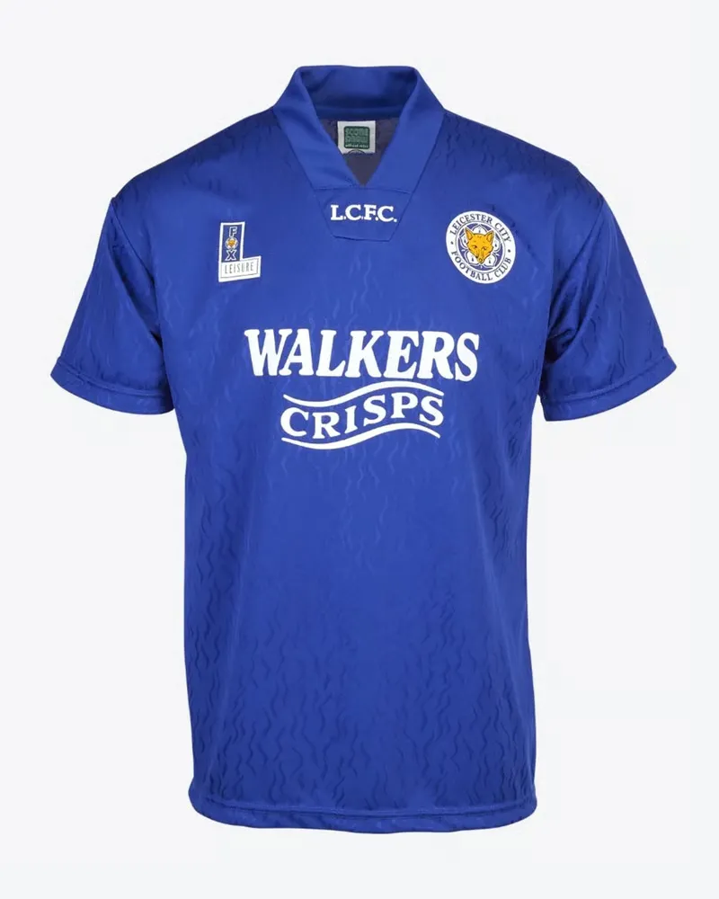Maillot rétro Leicester City domicile 1992 enfant