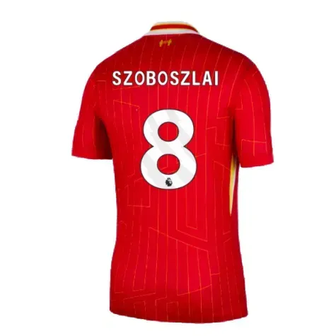 T-shirt domicile homme SZOBOSZLAI Liverpool 2024/25