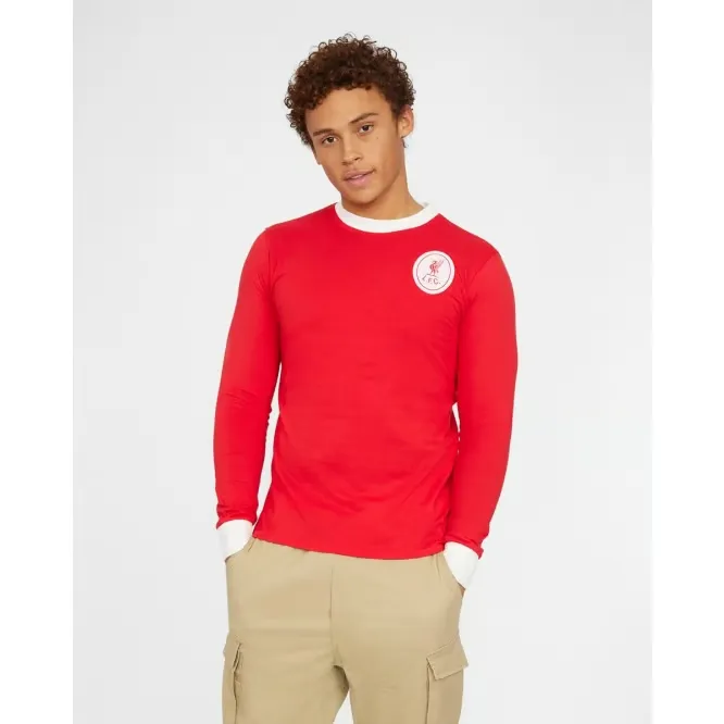 Maillot Rétro Domicile Manches Longues Homme Liverpool 1963/68