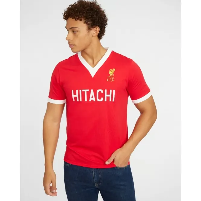 Enfant Liverpool 1979 Domicile Hitachi Rétro Maillot