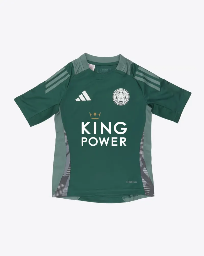 Maillot authentique d'entraînement troisième tenue 2024/25 (vert) pour enfant - Leicester City