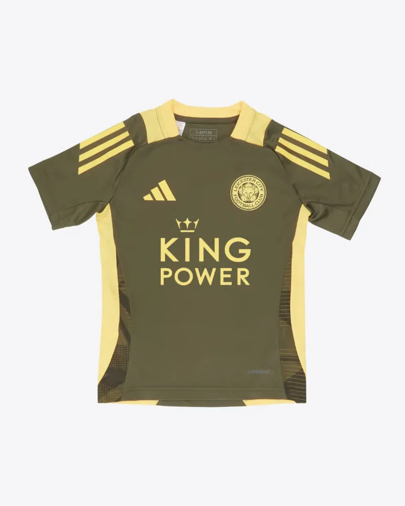 Maillot authentique d'entraînement troisième tenue 2024/25 (olive) pour enfant - Leicester City