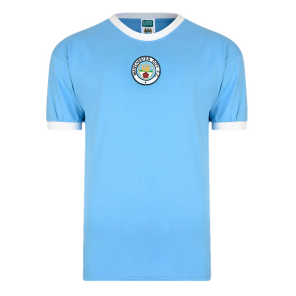 Enfant Manchester City 1972 Domicile Rétro Maillot