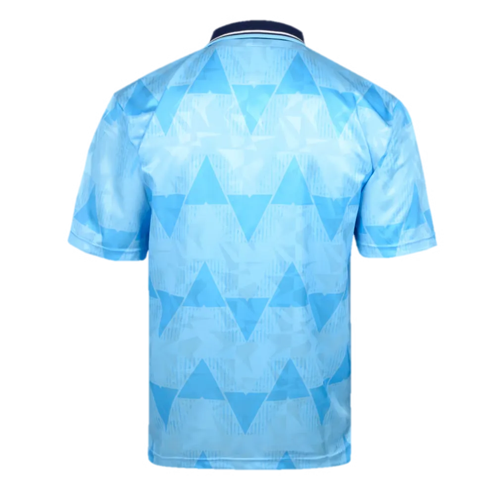 Enfant Manchester City 1989 Domicile Rétro Maillot – Image 2