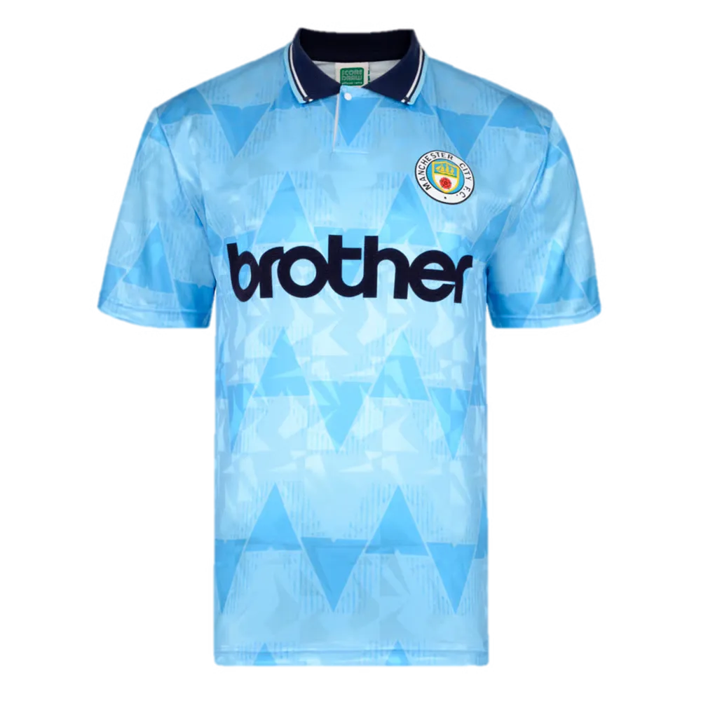 Enfant Manchester City 1989 Domicile Rétro Maillot