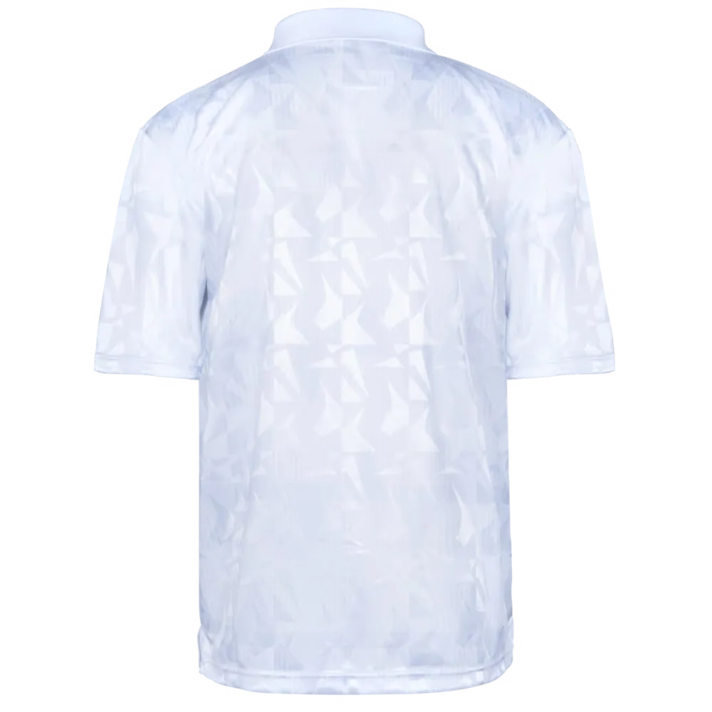 Enfant Manchester City 1990 Whiteout Rétro Maillot – Image 2