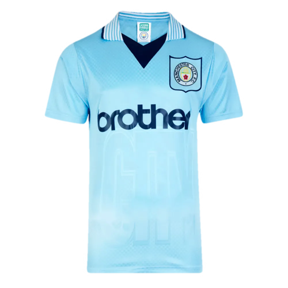 Enfant Manchester City 1996 Domicile Rétro Maillot